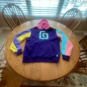 Shirts Karl Jacobs Enchantment Hoodie Color Block Sweatshirt